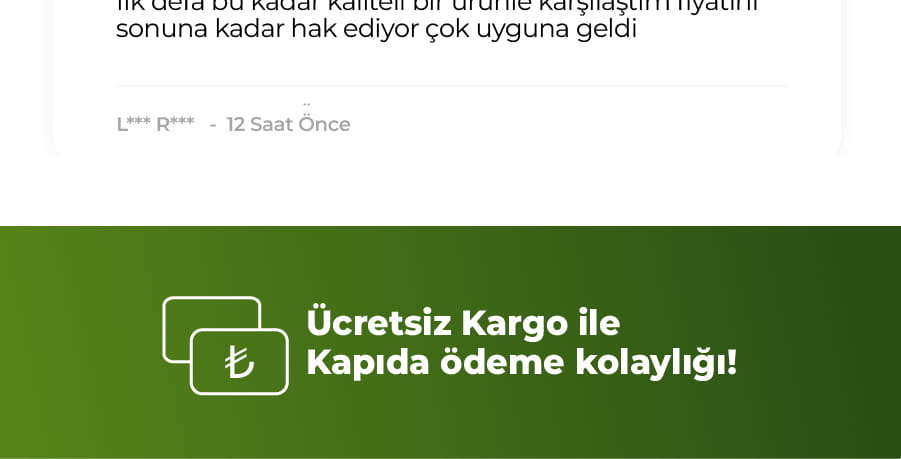 Konfor Çorap ödeme ve teslimat avantajları